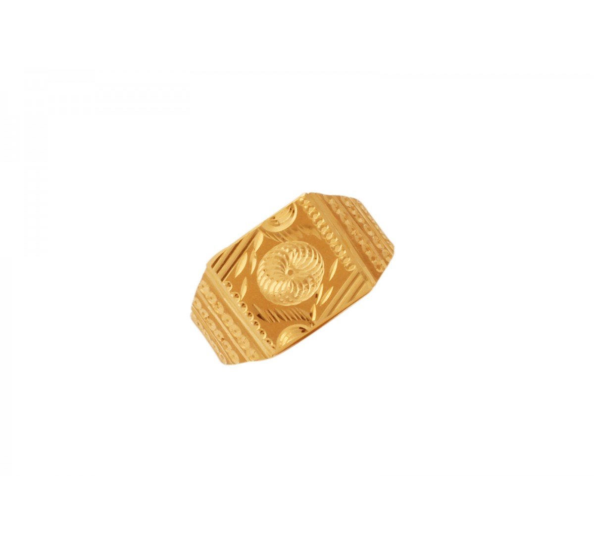 Glam Daisy Gold Ring