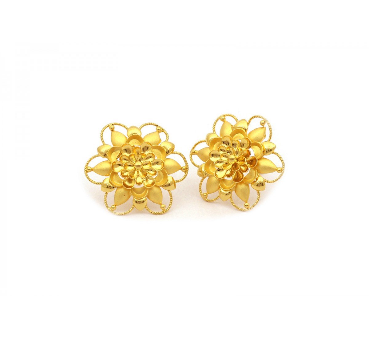 The Jenny Bloom Gold Stud