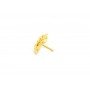 The Marcy Petal Gold Stud