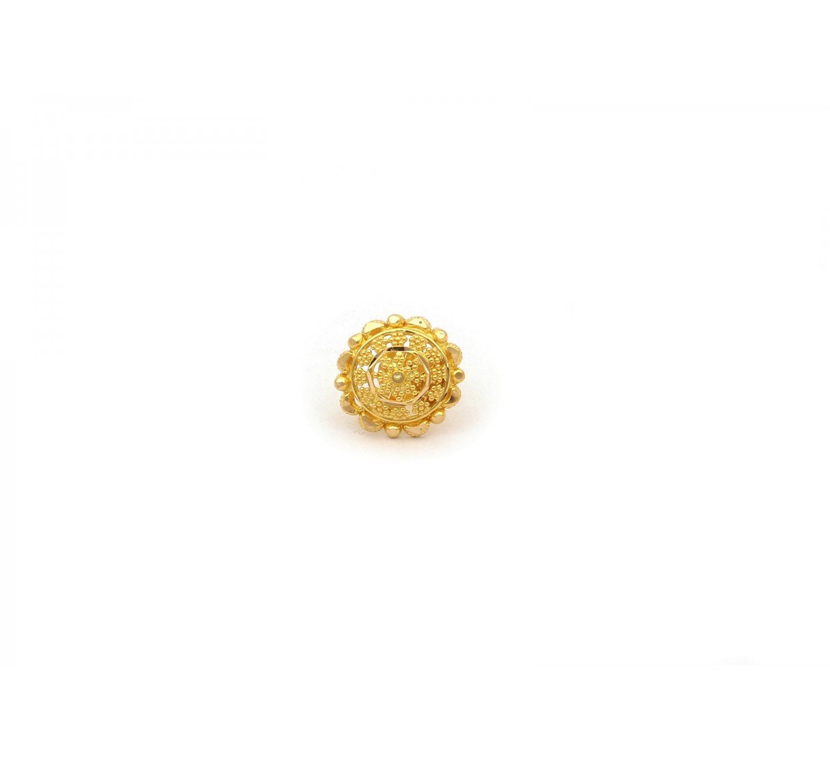 Adorn Bloom Gold Stud