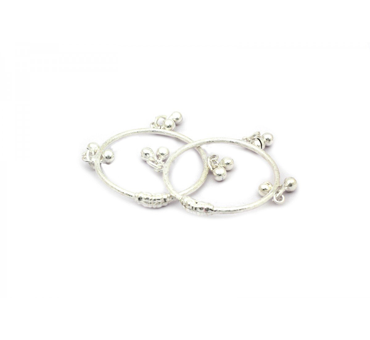 Floret Haze Silver Baby Kada